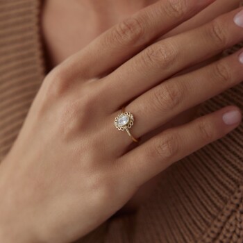 Gloria Taşlı Yüzük - Daire 20