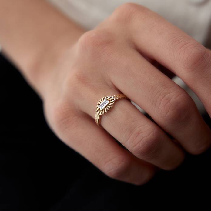 Göz Örgü Yüzük - 4