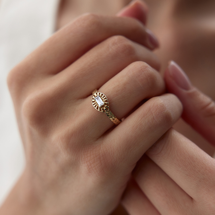 Göz Örgü Yüzük - Nüans