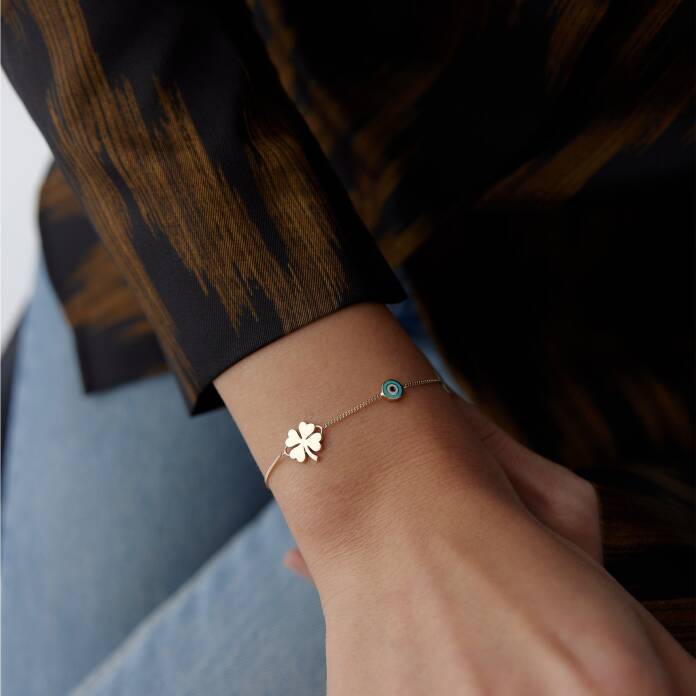 Göz ve Yonca Bileklik - 1