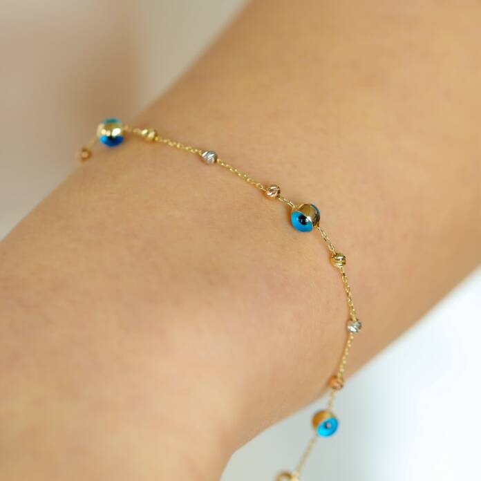 Gözlü Doricalı Bileklik - 2