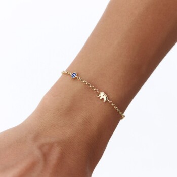 Gözlü Fil Bileklik - Özçelik