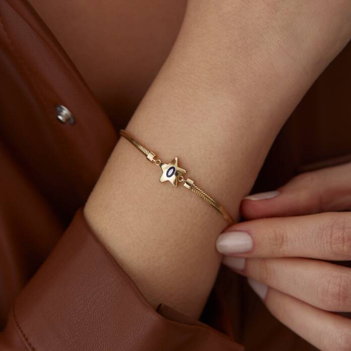 Gözlü Yıldızlı Bileklik - 2