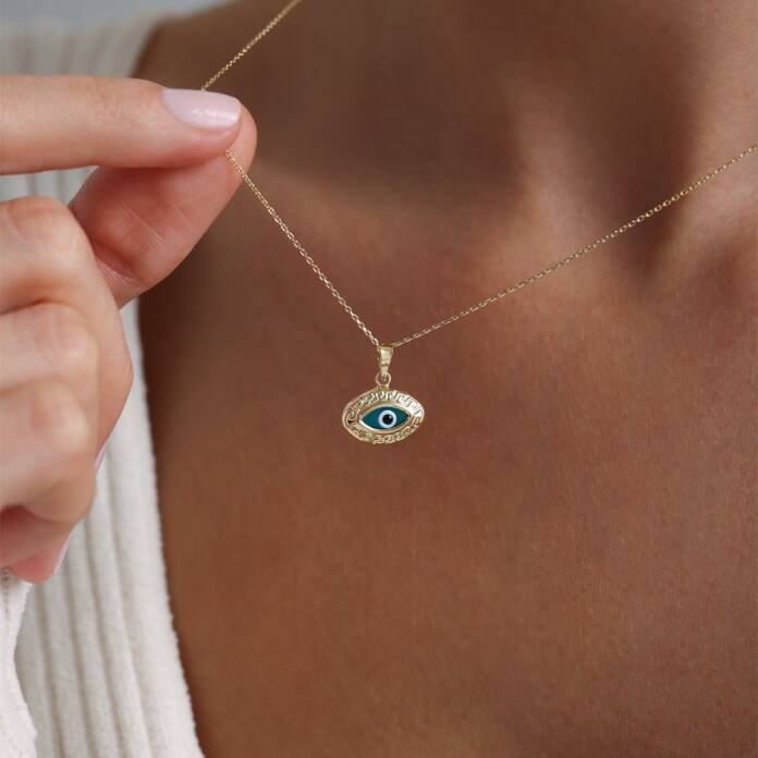 Greek Nazar Göz Kolye - 2