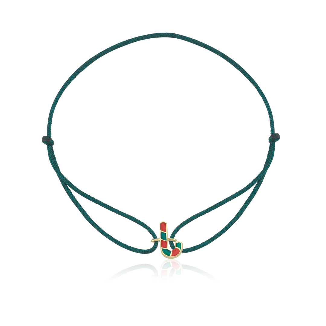 Green Baston İpli Bileklik - 1