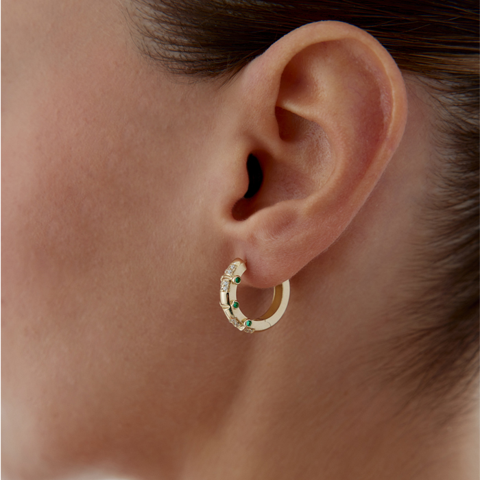 Green Bump Küpe - Rayna (1)