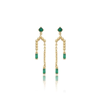 Green Hancer Küpe - 3