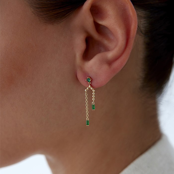 Green Hancer Küpe - RİTİM