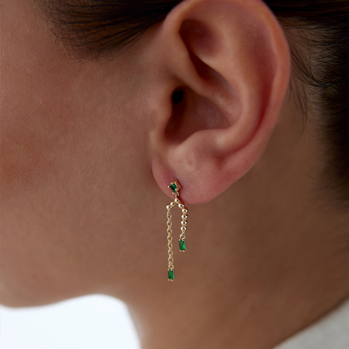 Green Hancer Küpe - RİTİM (1)