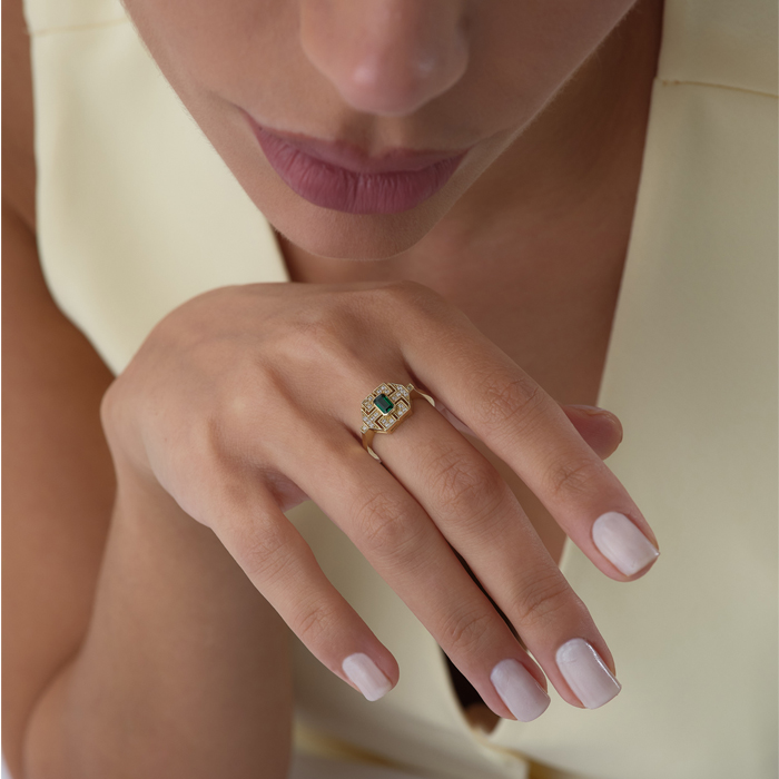 Green Hera Yüzük - Cemart (1)