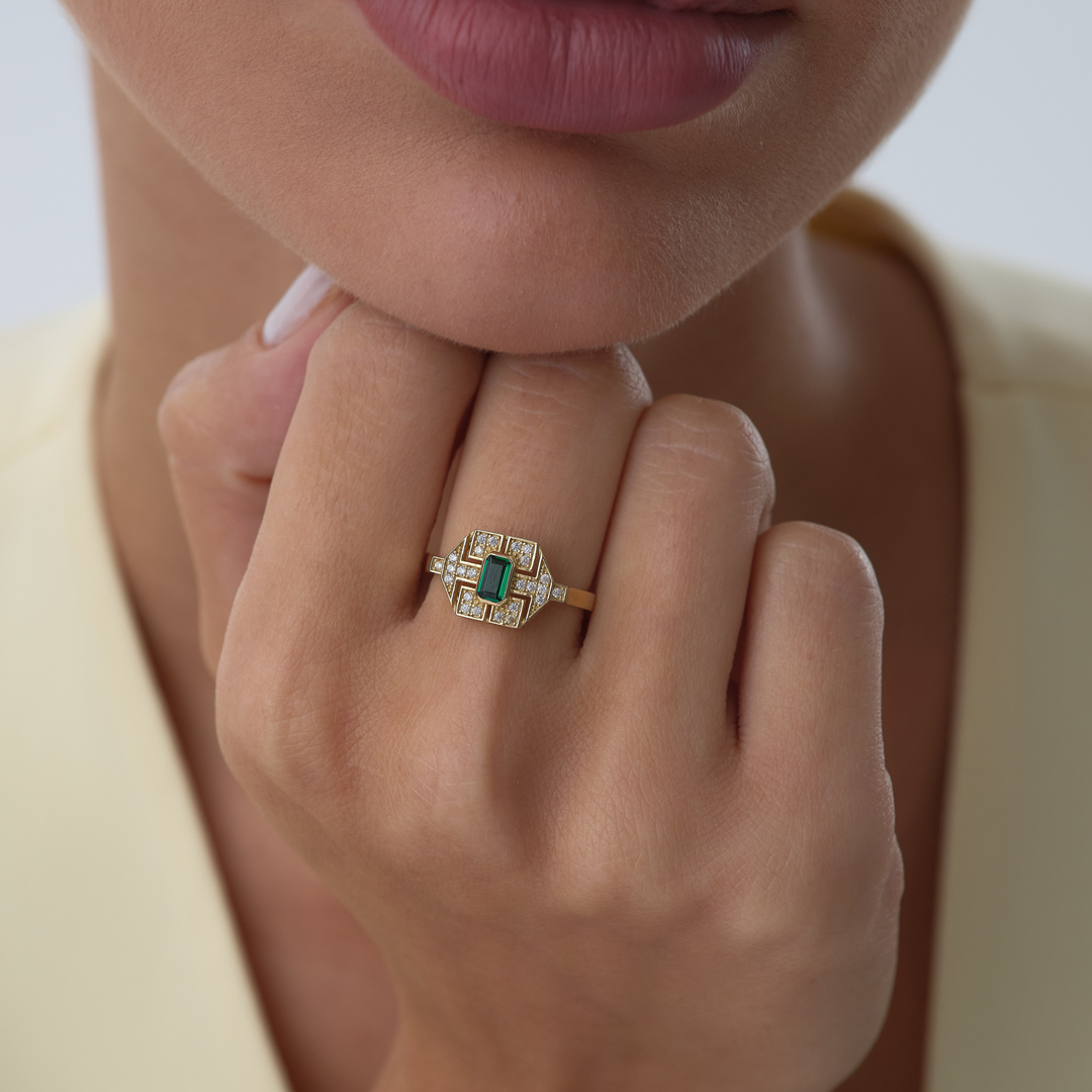 Green Hera Yüzük - 1