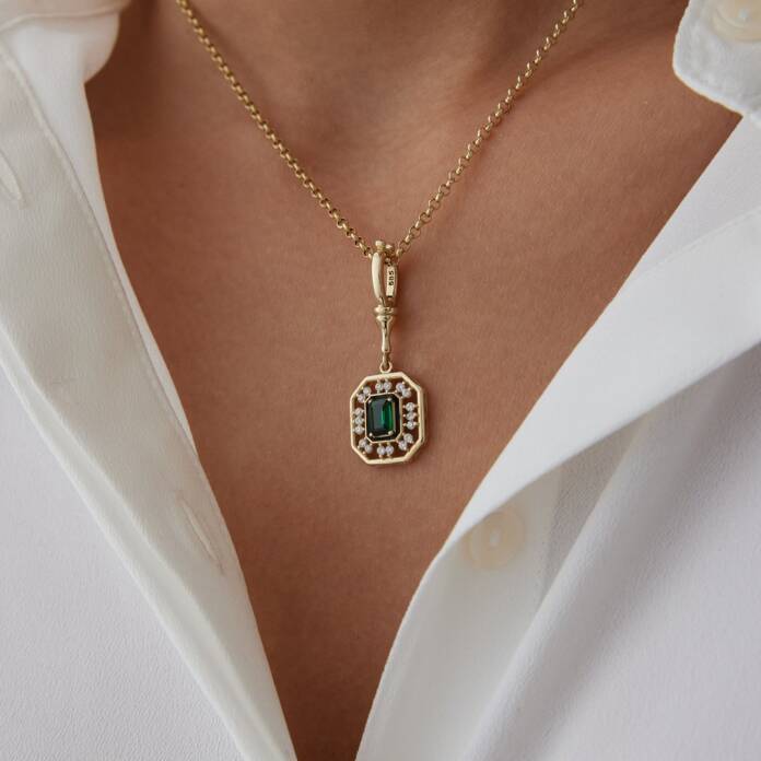 Green Reverse Kolye - 3