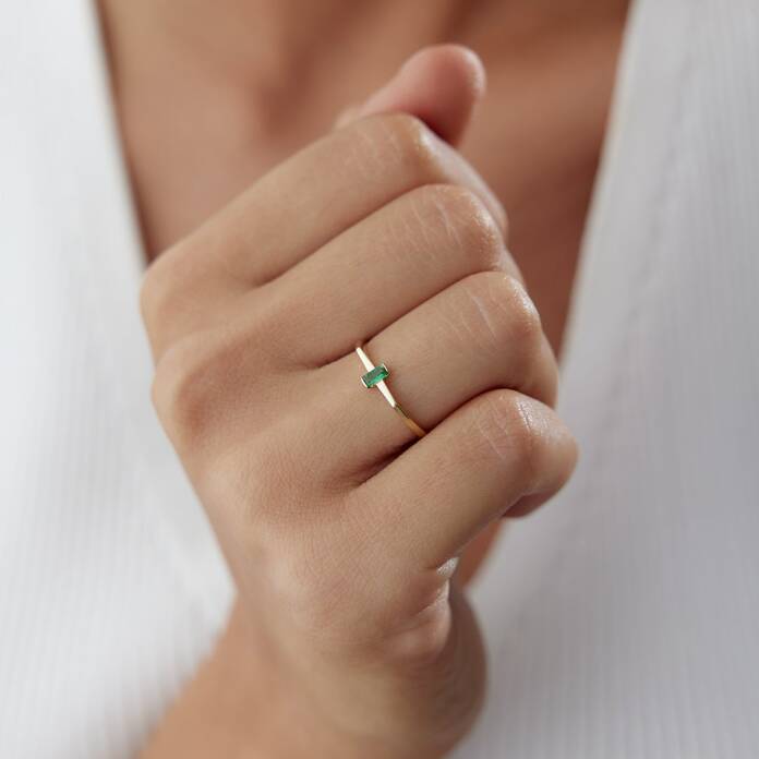 Green Stripe Yüzük - 2