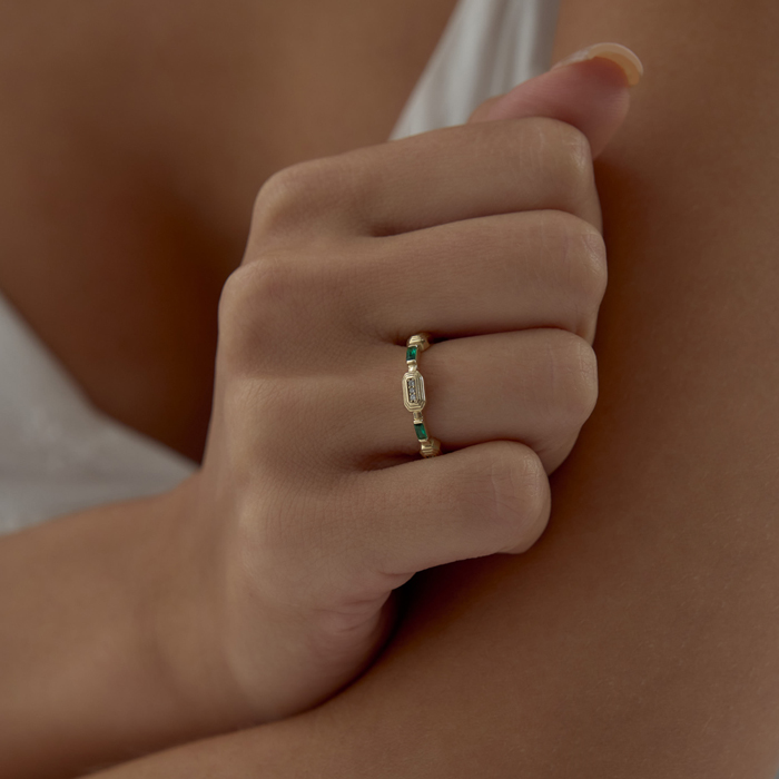 Green Vera Axis Yüzük - Gökhan Bera