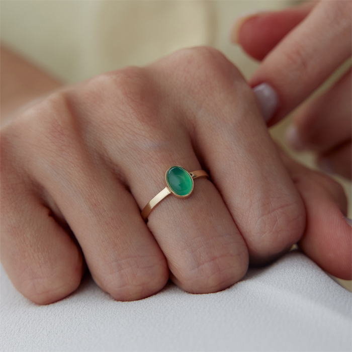 Green Viridia Yüzük - Mazi (1)