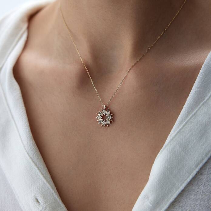 Güneş Işını Kolye - 1