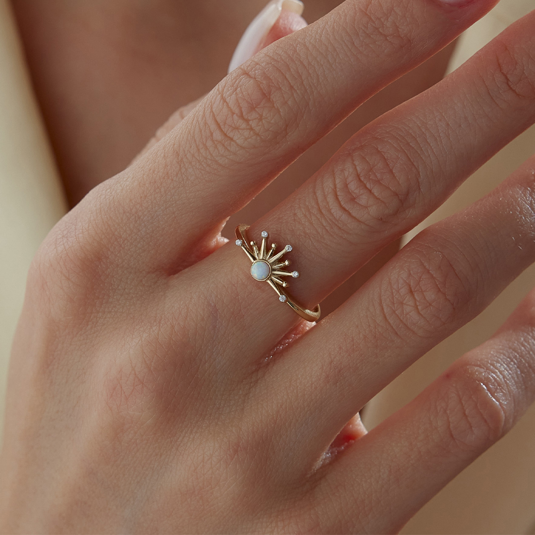 Güneş Tacı Yüzük - 1