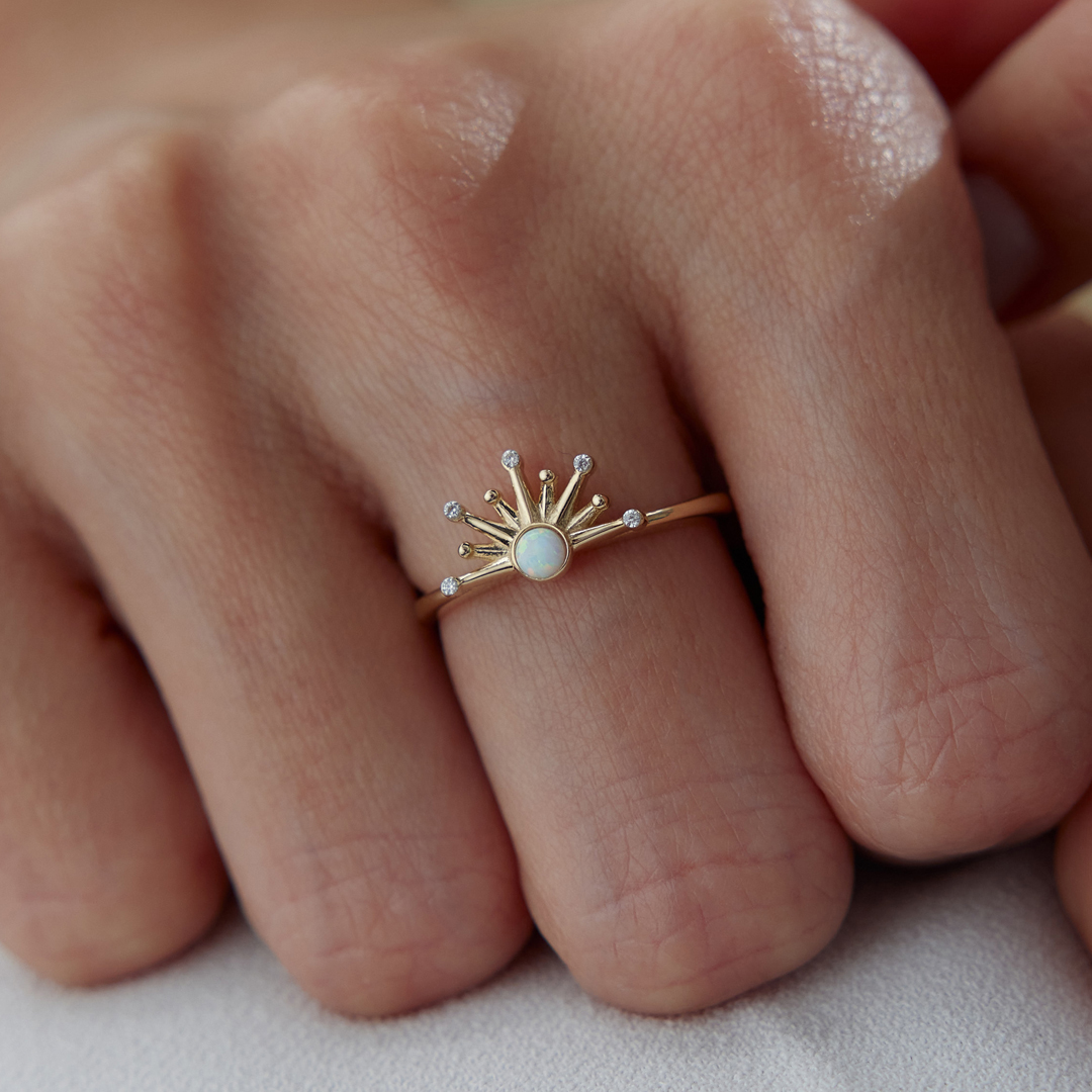 Güneş Tacı Yüzük - 2