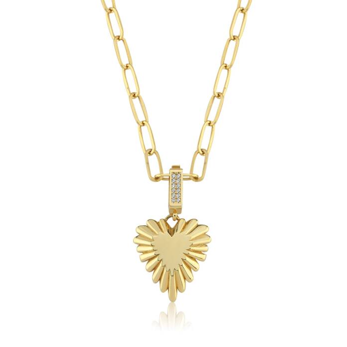 Güneşin Kalbi Ataç Kolye - 4