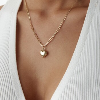 Gurmet Ataç Kalp Kolye - Mazi (1)