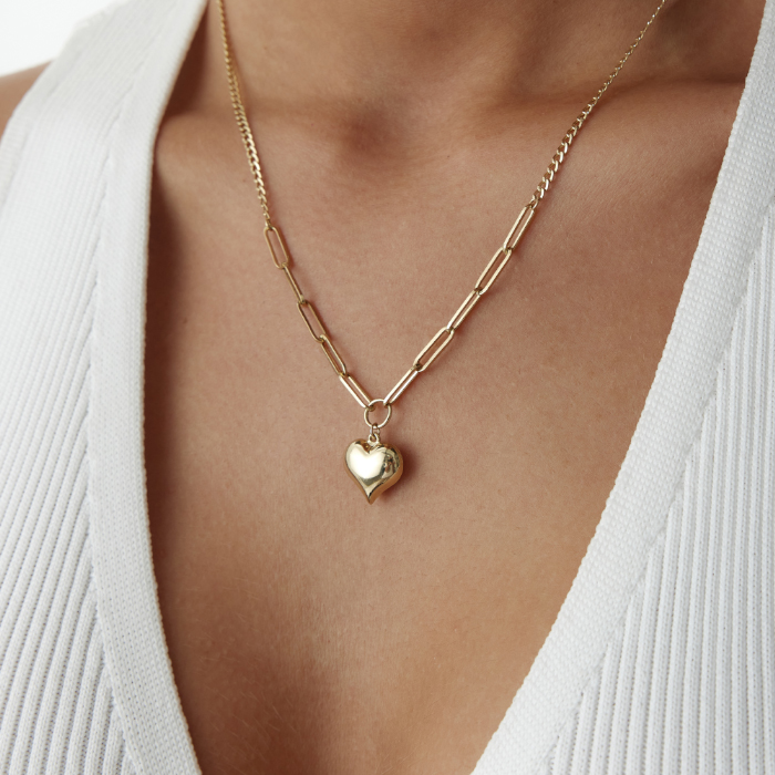 Gurmet Ataç Kalp Kolye - Mazi (1)