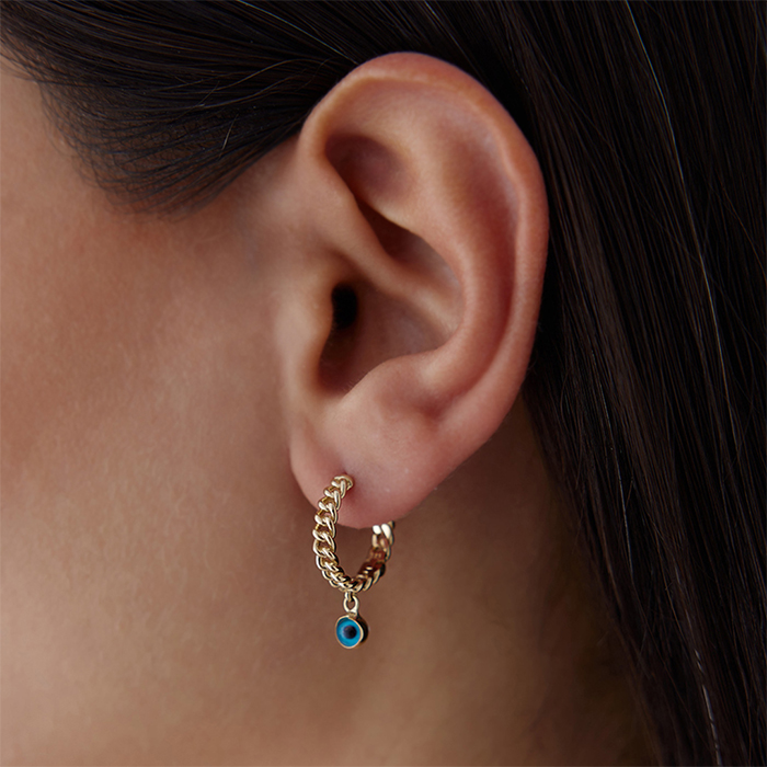 Gurmet Göz Sallantılı Küpe - 1