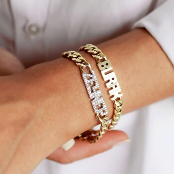 Gurmet Zincirli İsimli Bileklik - Arpaş