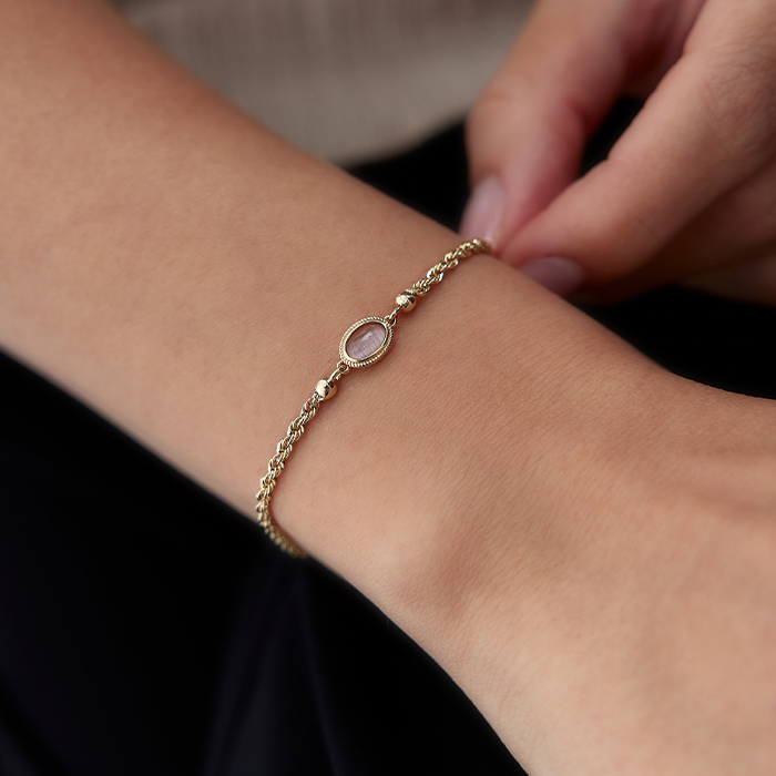 Halat Pudra Vintage Bileklik - Koçak