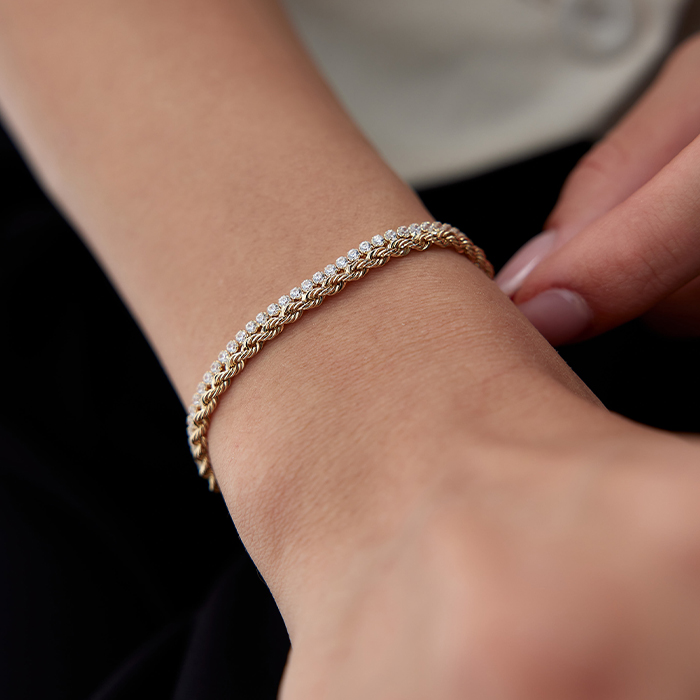 Halat Su Yolu Bileklik - 3