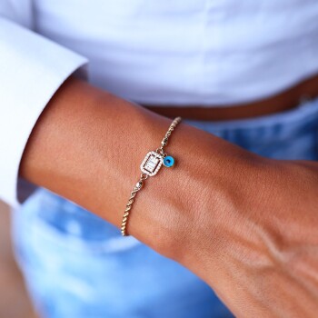 Halat Zincir Baget Bileklik - Mazi