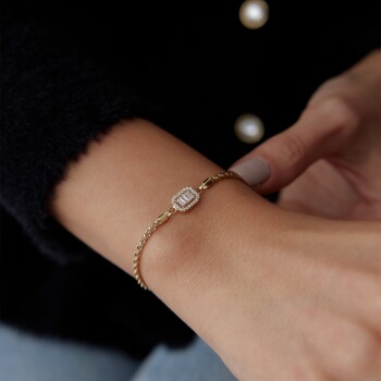 Halat Zincir Bagetli Bileklik - Mazi (1)