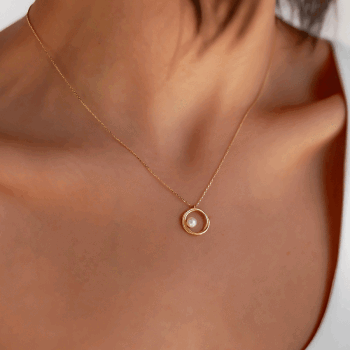 Halka İnci Kolye - Rayna