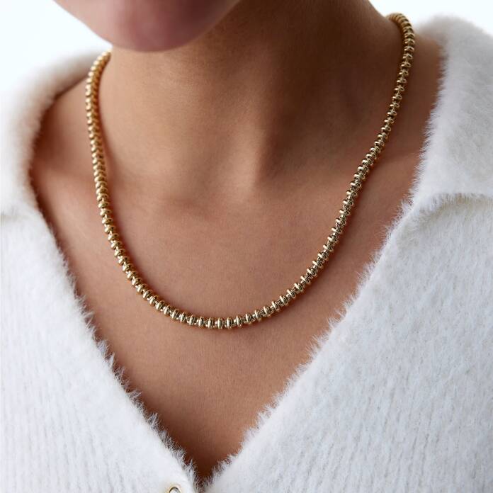 Halkalı Zincir Kolye - 1