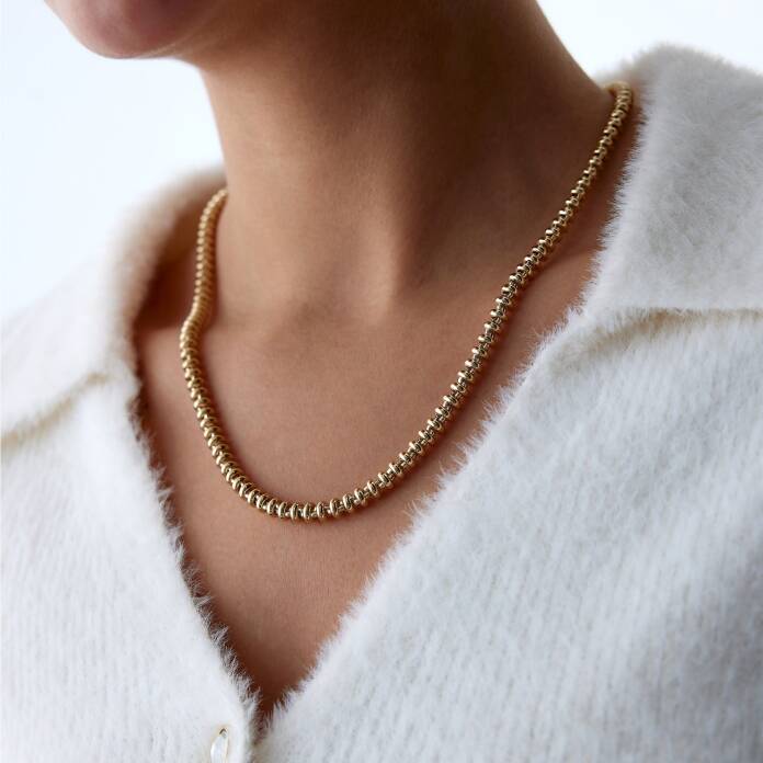 Halkalı Zincir Kolye - 2