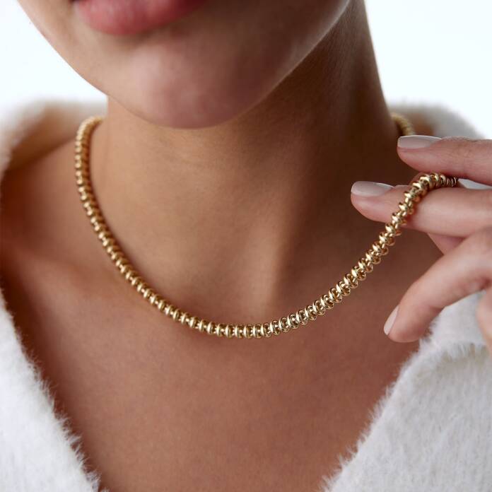 Halkalı Zincir Kolye - 3