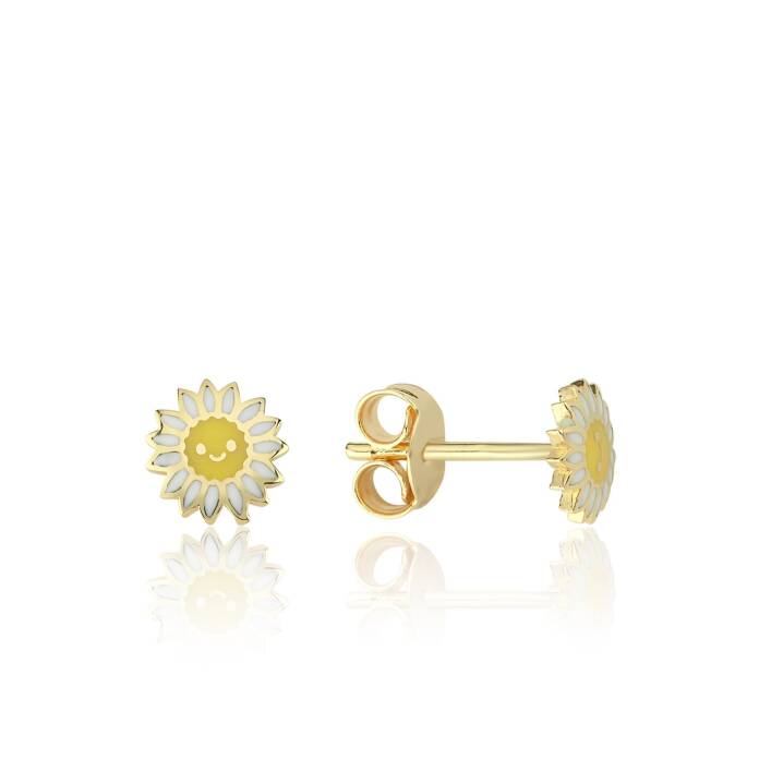 Happy Daisy Çocuk Küpesi - 1