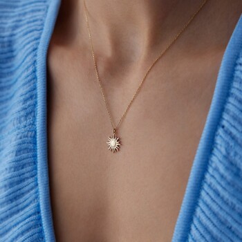 Happy Güneş Kolye - Rayna (1)