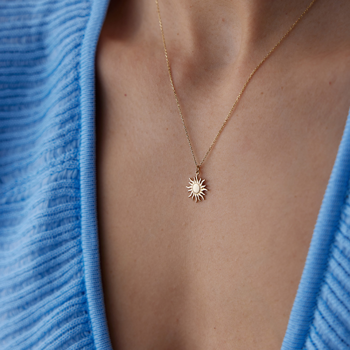 Happy Güneş Kolye - Rayna (1)