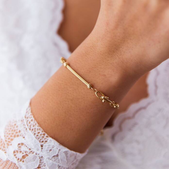 Hasır Parçalı Bileklik - 1