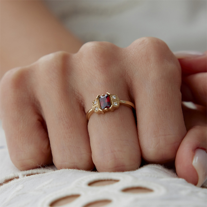 Heirloom Flame Yüzük - Simoro