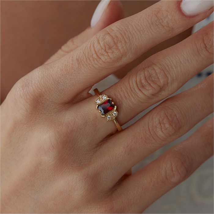 Heirloom Flame Yüzük - Simoro (1)