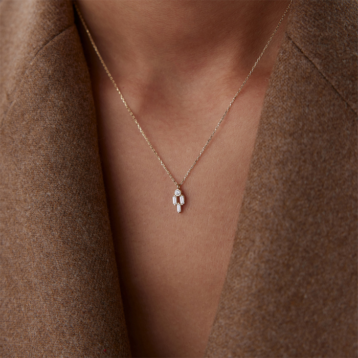 Human Baget Kolye - Rayna