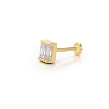 İkili Baget Taş Tragus Piercing - Alen