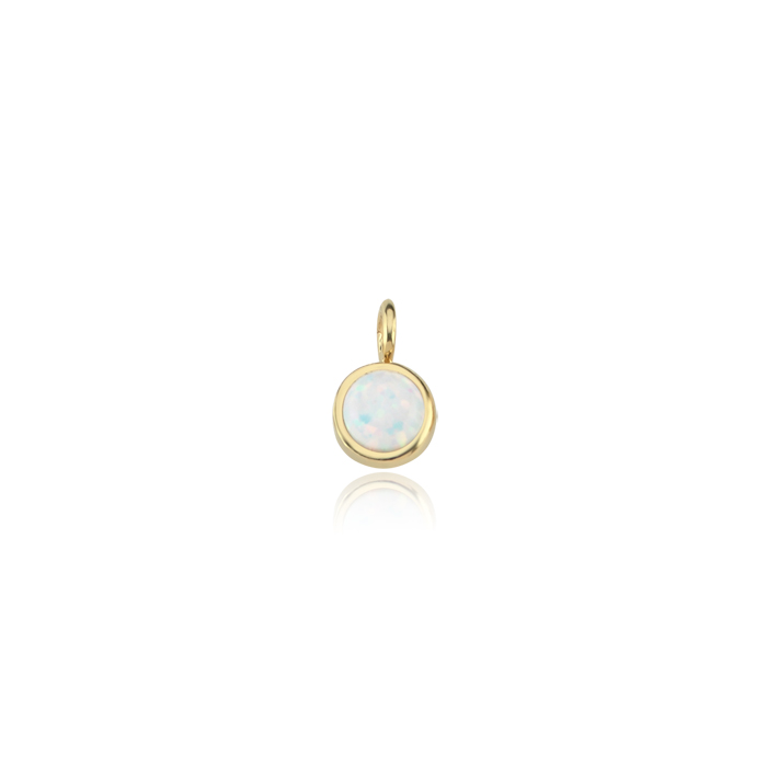 İkizler Burcu Moonstone Charm - Simoro