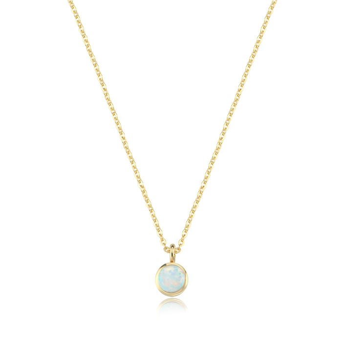 İkizler Burcu Moonstone Kolye - 3
