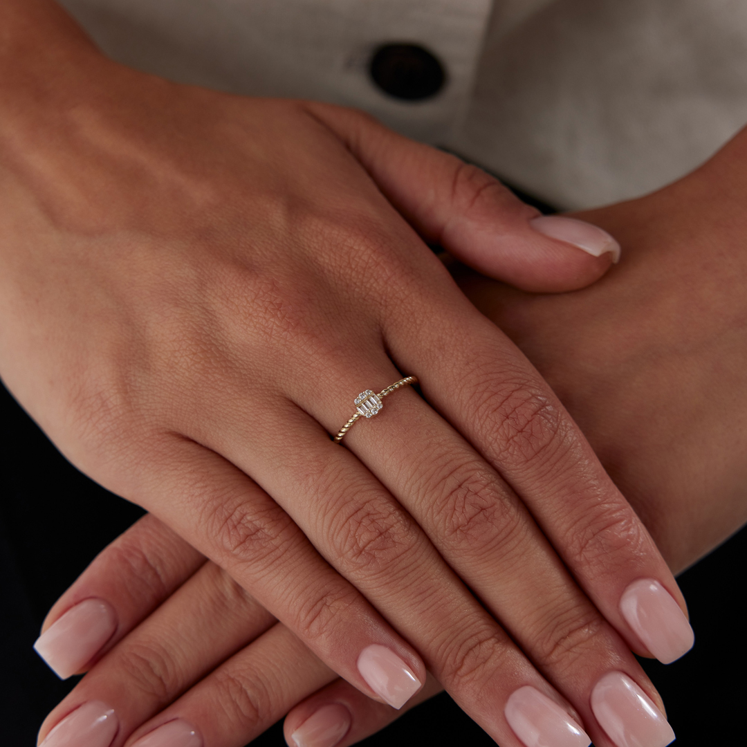 İnce Burma Baget Yüzük - 2