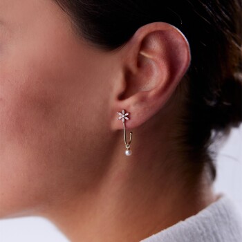 İnci Çark Küpe - RİTİM