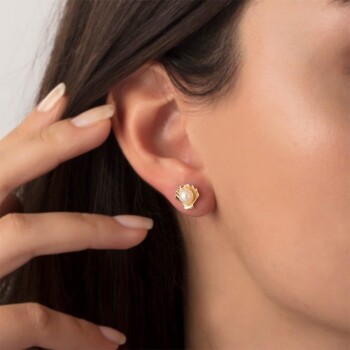 İncili İstiridye Küpe - CNR