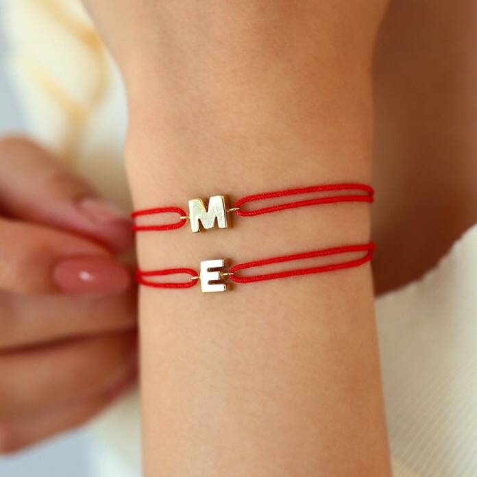 İpli Harf Bileklik - 1