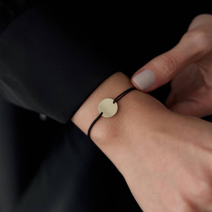 İpli Plaka Bileklik - 1